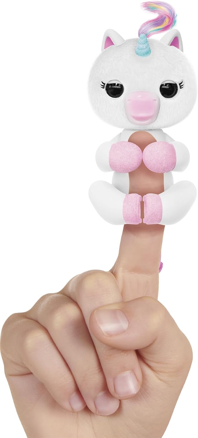Lansay Fingerlings – Einhorn – kleines interaktives Tier – Elektronik für Kinder – ab 5 Jahren