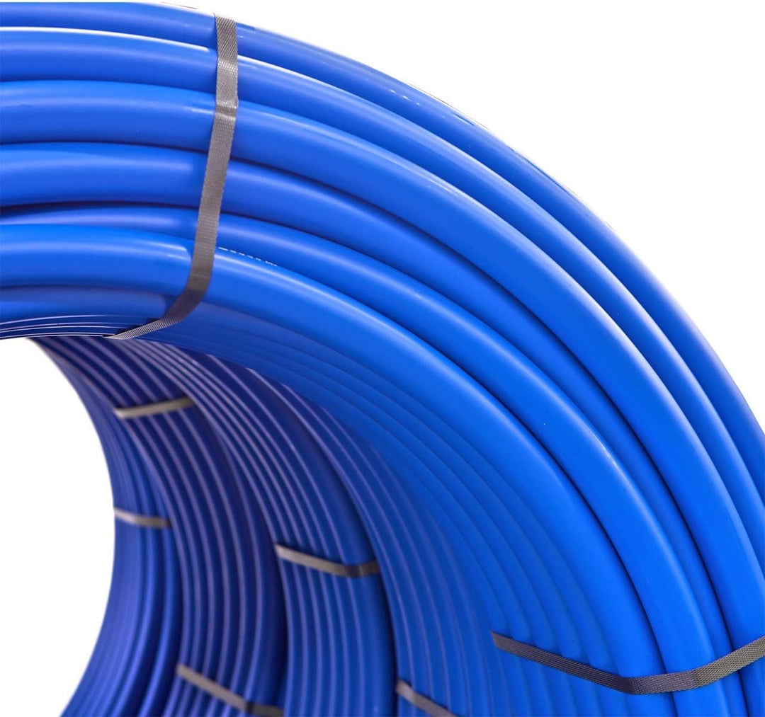 PE 100 PN16 RC Trinkwasserrohr 25 mm 3/4" 100m für Gartenbewässerung, Wasserrohr Schwarz nach DIN EN