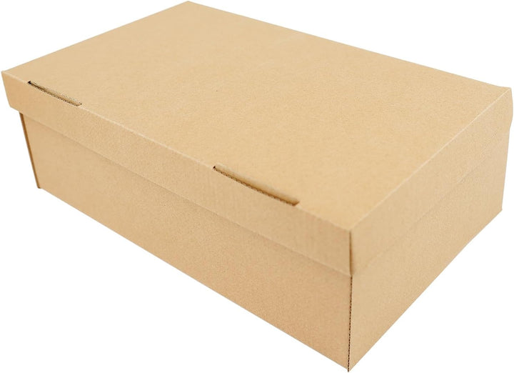 STRBOXONG Schuhkarton mit Deckel, 30x18x10 cm, Mehrzweck-Aufbewahrungsbox für Haus, Büro, Organisati