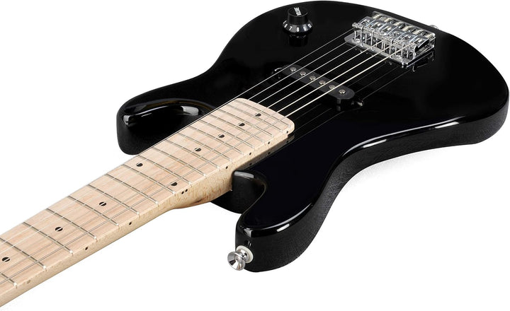 Winzz 30 Zoll Mini E-Gitarre Kinder Ahorn Griffbrett Elektrische Gitarre Anfänger Set für Kinder mit