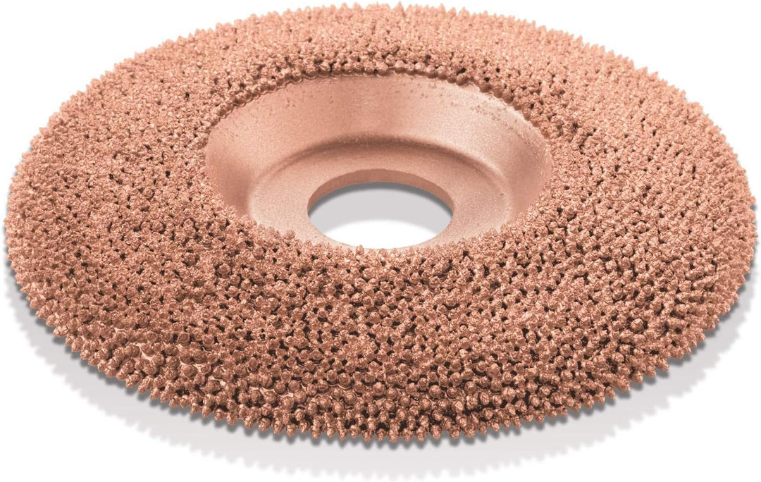 Kutzall Originalformungsscheibe - Sehr Grob, 4-1/2 "(114,3 Mm) Dia. X 7/8" (22,2 Mm) Bohrung - Holzb