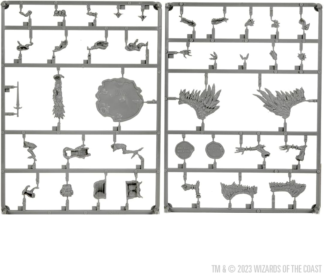 WizKids D&D Frameworks: Vrock - Unlackiert und unmontiert