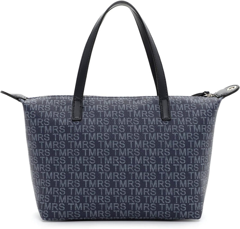 Tamaris Shopper Grace 31437 Damen Handtaschen Print Einheitsgrösse Blue 500, Einheitsgrösse Blue 500