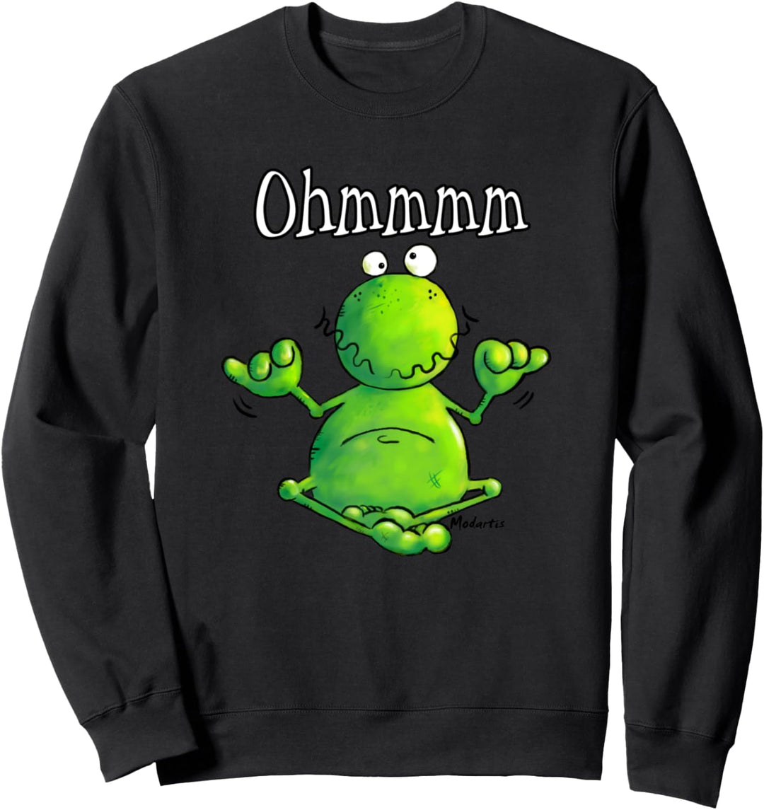 Ohmmm Yoga Frosch I Meditation Entspannung Fun Sweatshirt