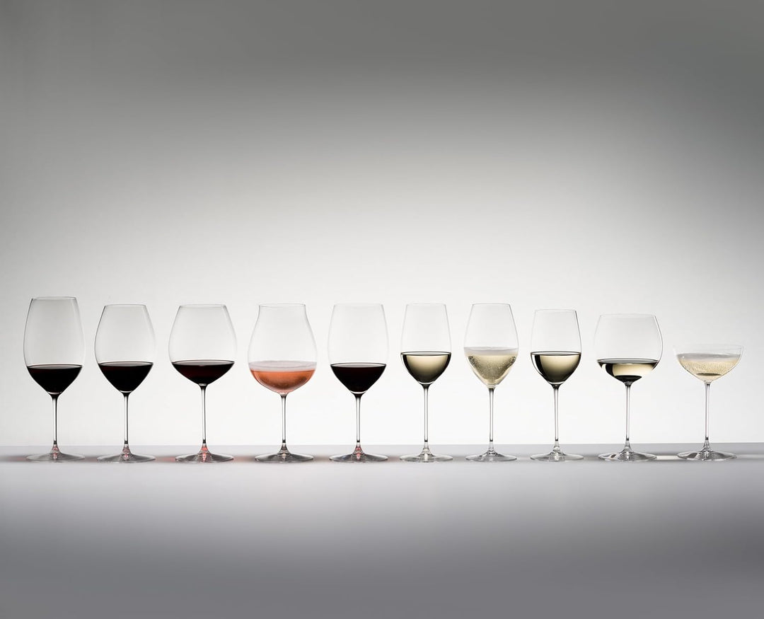Riedel 6449/97 Veritas Weinglas, Kristallglas, farblos im Eichenfass gereifter Chardonnay (Oaked Cha