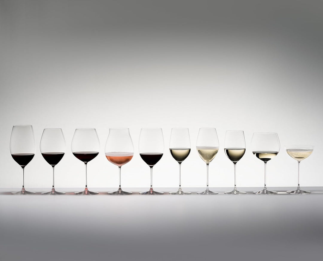 Riedel 6449/09 Veritas Martiniglas, Kristallglas, 8.5 Fluid_Ounces, farblos Moscato/Coupe/Martini, M