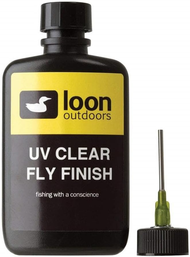 Loon Outdoors - UV - durchsichtiges Finish - Fliegenbinden - Angeln - Köpfe und Körper Thick 1/(2 Oz