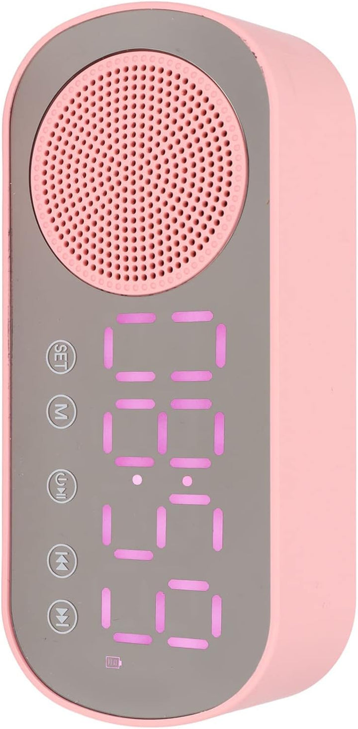 Elprico Bluetooth-Wecker, HiFi-Lautsprecher, UKW-Radio, Digitaluhr, USB-Aufladung, Eingebauter 1600-