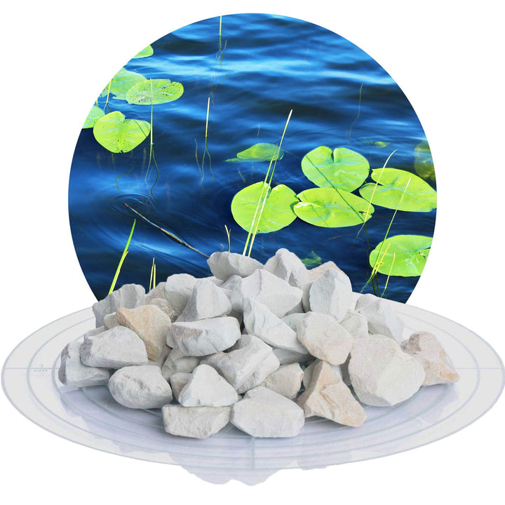 Schicker Mineral Zeolith-Aqua 25 kg, Wasseraufbereiter, Filtermedium für Gartenteich, Schwimmteich,