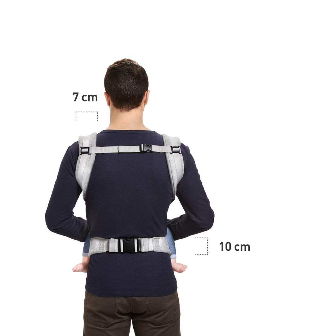 kk Kinderkraft Babytrage MILO Rückentrage Bauchtrage für Säuglinge und Kleinkinder Baby Carrier Kind