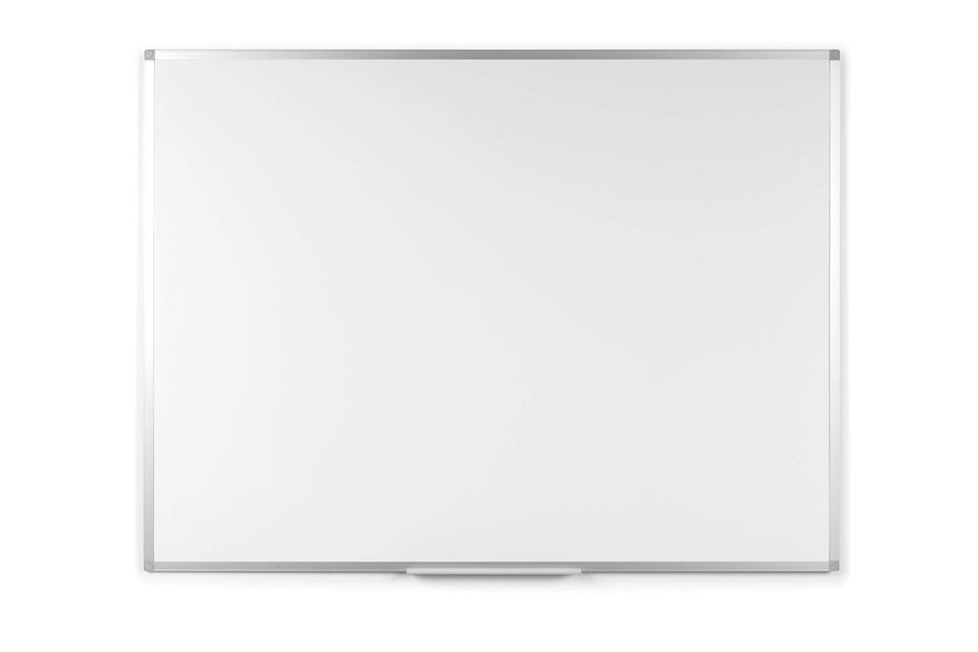 BoardsPlus - Whiteboard - 60 x 45 cm, mit Aluminiumrahmen und Stifteablage, Melamin Oberfläche, 60 x
