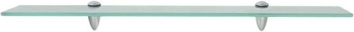 vidaXL 2X Regal Schwebend Wandregal Glasregal Glasboden Glasablage Badablage Wandablage Badregal Abl
