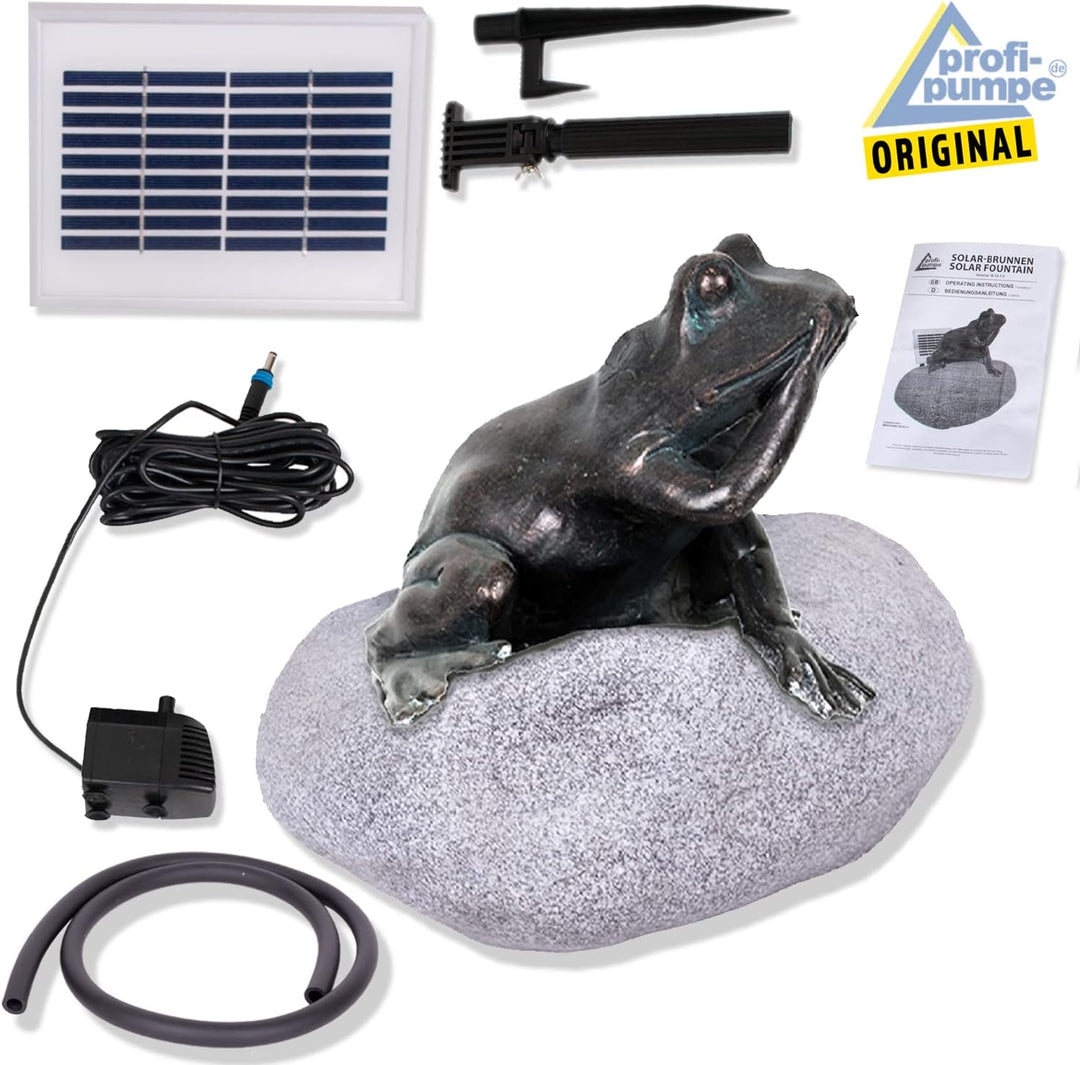 GARTENBRUNNEN BRUNNEN Solar BRUNNEN ZIERBRUNNEN VOGELBAD Wasserfall GARTENLEUCHTE TEICHPUMPE - SPRIN