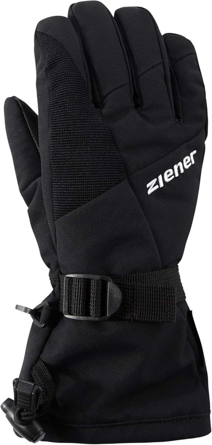 Ziener Kinder LANI GTX glove junior Ski-handschuhe 7.5 Schwarz, 7.5 Schwarz