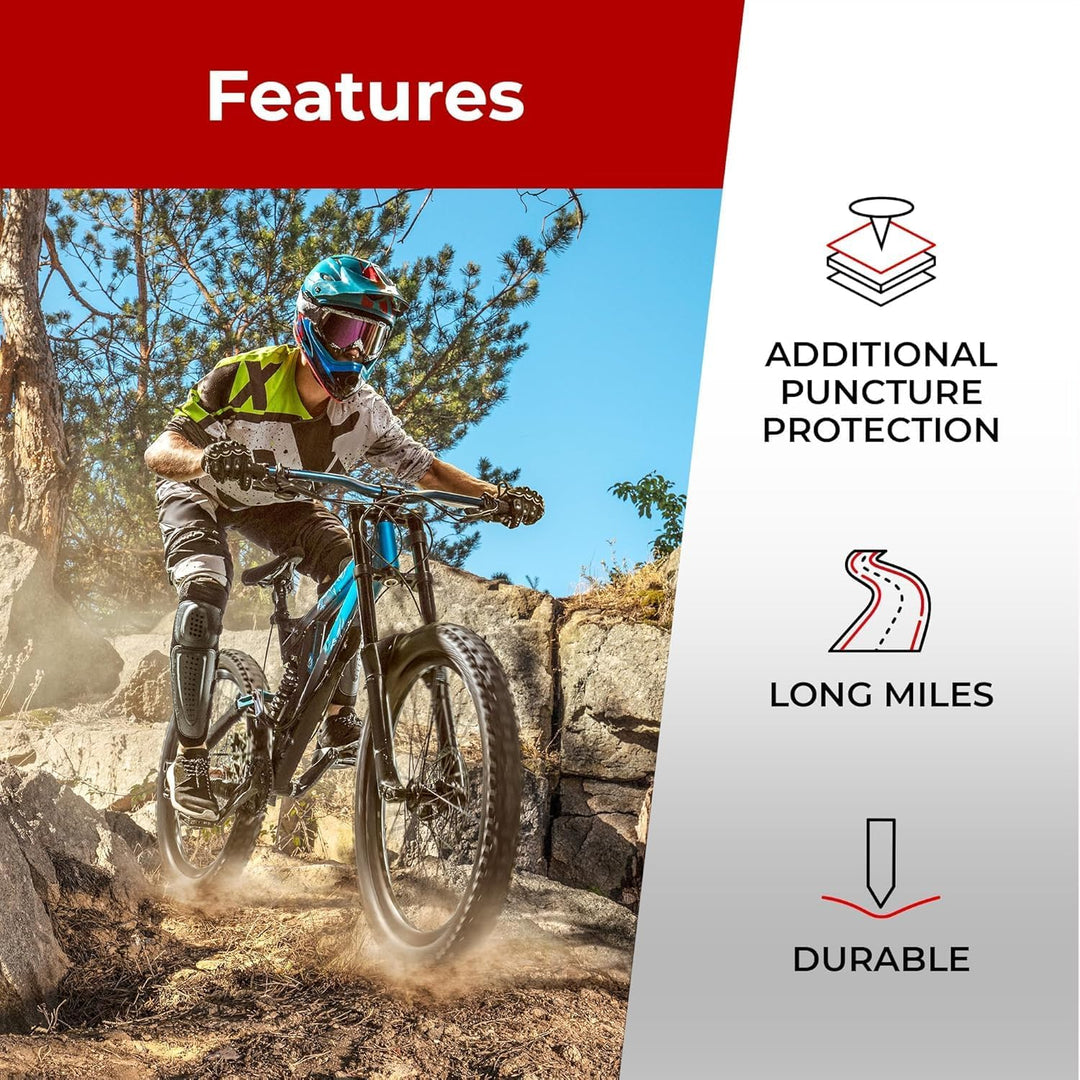 Fincci Fahrradreifen 29 x 2.6 Zoll 66-622 ETRTO Reifen mit Nylonschutz, 60 TPI für Mountain, MTB, Do