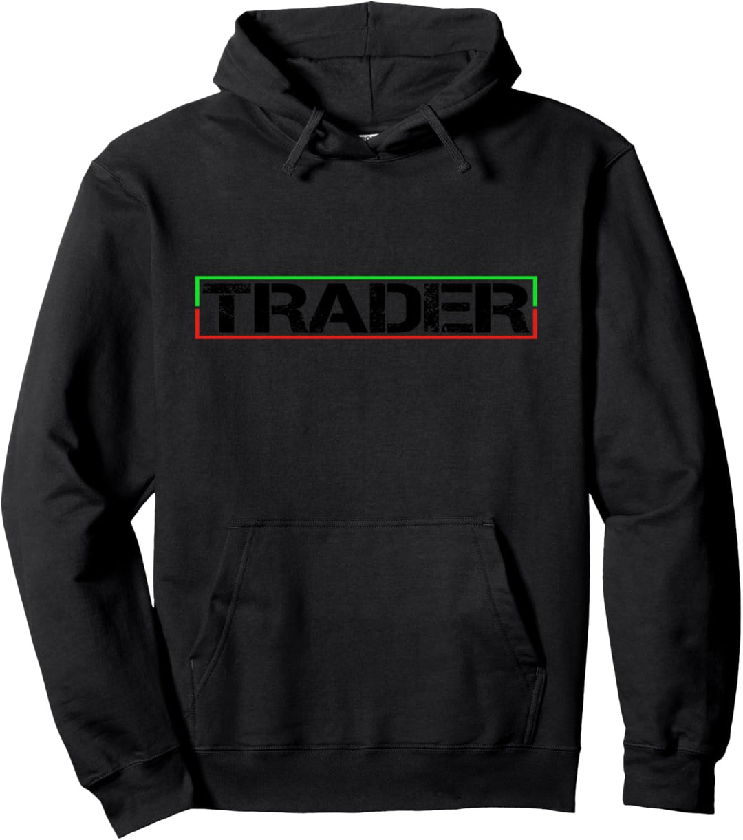 Börsenhändler Wall Street Bulle und Bär Geschenkidee Pullover Hoodie