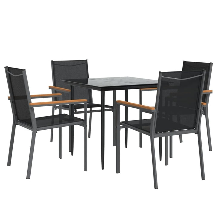 Festnight Poly Rattan Sitzgruppe Gartenmöbel Set Garten Essgruppe 4 Personen Gartenmöbel Set mit 6 G