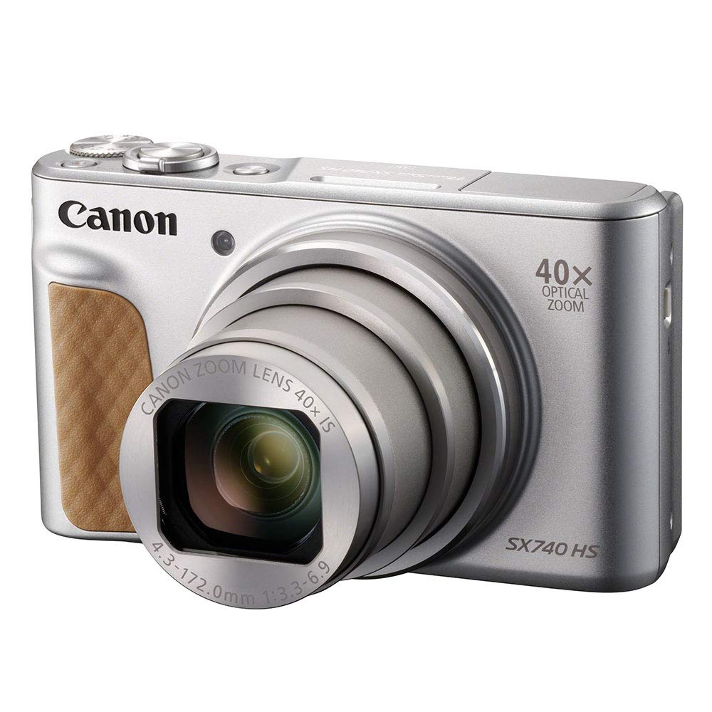Canon PowerShot SX740 HS Kamera Travel Kit inkl. Reisetasche + GorillaPod Stativ (20,3 MP, 40fach op