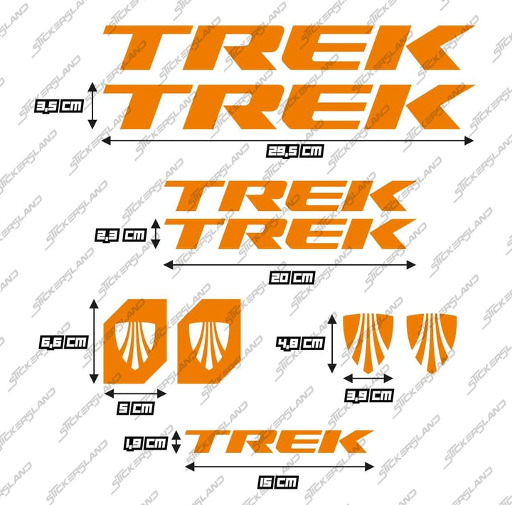 Aufklebersatz kompatibel mit MTB Mountainbike-Rahmen und Helm | Aufkleber Sticker Decals Fahrrad-Sch