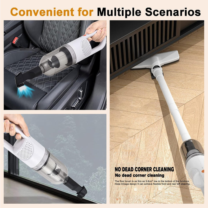 Akku Staubsauger, Kabellos Vacuum Cleaner Akkustaubsauger Akkusauger, Cordless Leise tielstaubsauger