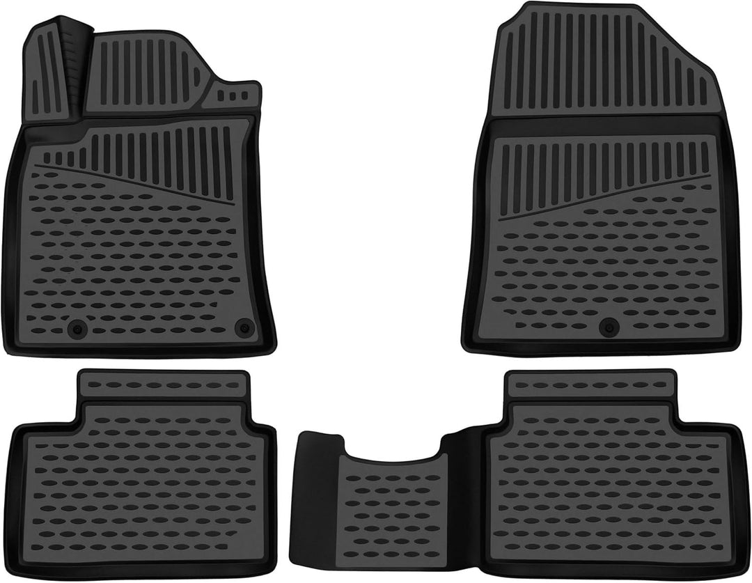 Element Passgenaue Premium Antirutsch Gummi Fussmatten - Volvo XC90