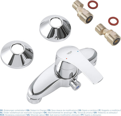 Grohe Eurosmart 2015 EHM Brause AP F, Silber Dusche, Dusche