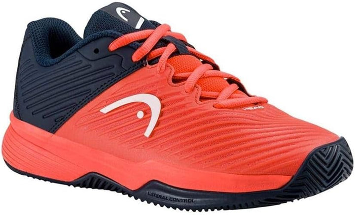 HEAD Revolt Pro 4.0 Clay Junior Unisex Tennisschuh 40 EU Blueberry Coral, 40 EU Blueberry Coral