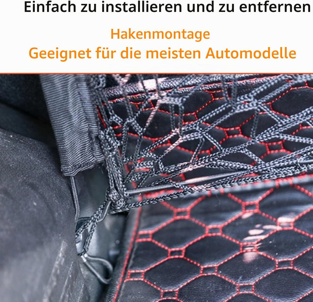 bangminda 120x90 cm Trennnetz für den Kofferraum von Haustieren Hundegitter für den Kofferraum Auto