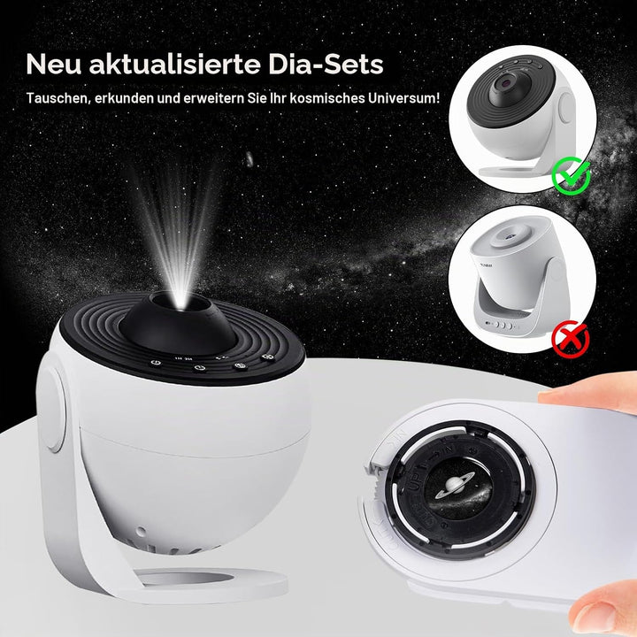 YUNRAY Galaxy Projector Disc – Ultra HD Projektionsscheiben, kompatibel mit YUNRAY Galaxy Projector