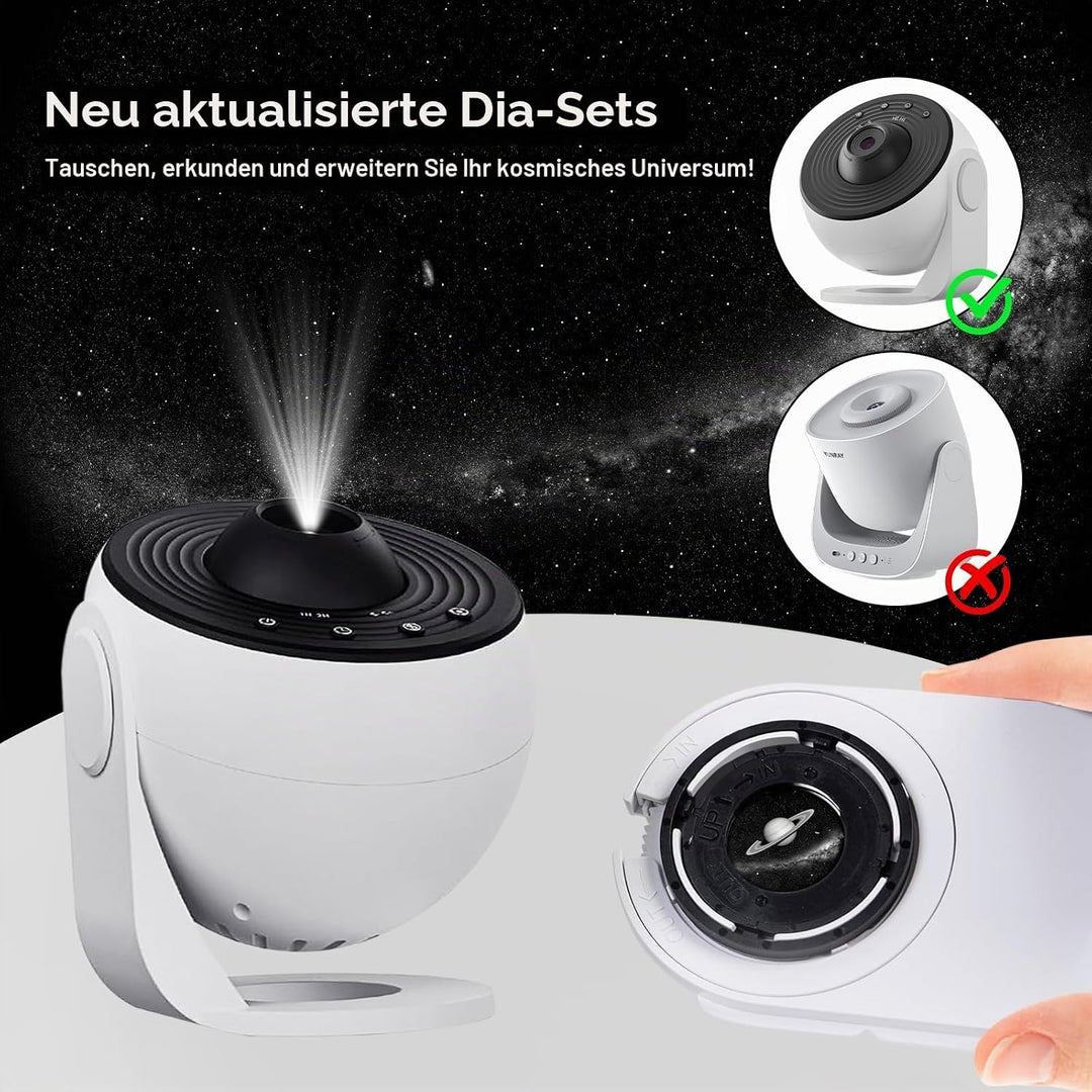 YUNRAY Galaxy Projector Disc – Ultra HD Projektionsscheiben, kompatibel mit YUNRAY Galaxy Projector