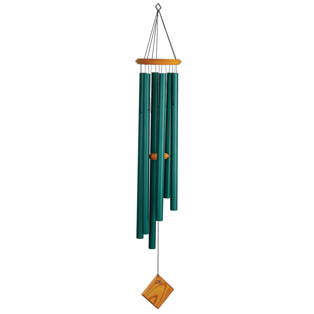 Woodstock Chimes Encore Collection DCV54 Windspiel mit Grünspan-Motiv, 137 cm (54 Zoll) Grünspanfarb