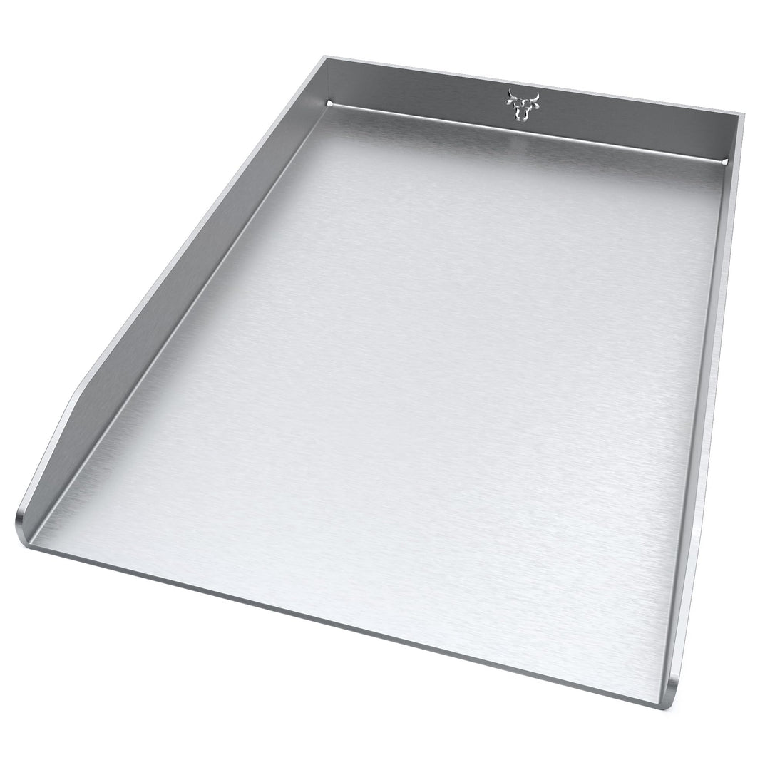 tuning-art EPL-11 Edelstahl Plancha Grillplatte passend für Rösle Videro G4 | Lebensmittelecht | Ros