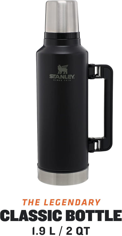 Stanley Classic Legendary Thermosflasche Edelstahl 1.9L - Thermos Hält 45 Stunden Heiss oder Kalt -