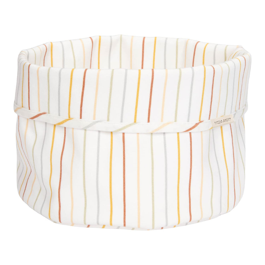 Little Dutch Wickeltischkörbchen Körbchen Korb Utensilo Organizer für den Wickeltisch Baby rund Vint