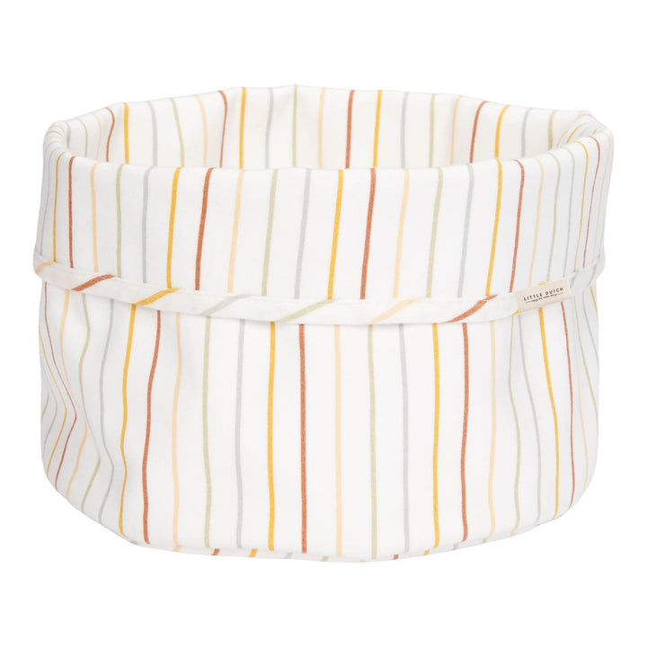 Little Dutch Wickeltischkörbchen Körbchen Korb Utensilo Organizer für den Wickeltisch Baby rund Vint