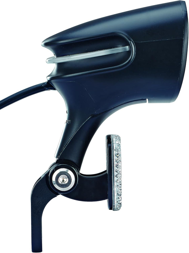 Prophete Fahrradbeleuchtung, E-Bike Scheinwerfer – 80 Lux, 360° Sichtbarkeit, OSRAM LEDs, Wasserdich