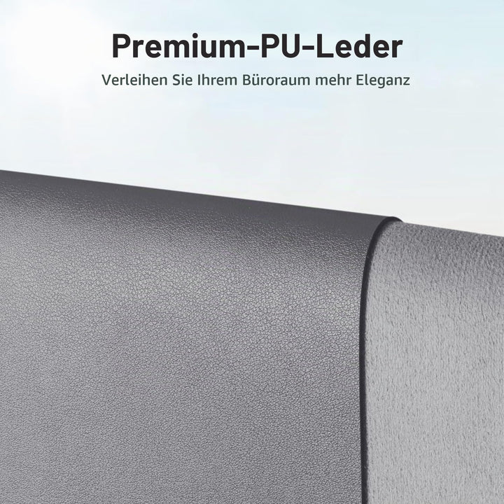 Aothia schreibtischunterlage,Mauspad, Büro-Schreibtischmatte, rutschfester PU-Leder-schreibtischmatt