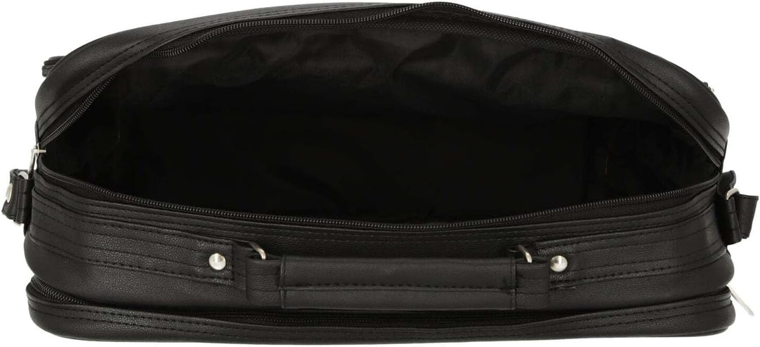 D&N Business Line Umhängetasche, 39 cm, 26 Liter, Schwarz