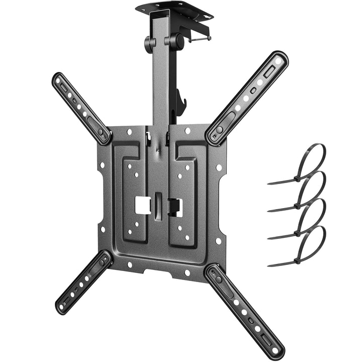 PUTORSEN 23-55 Zoll TV Deckenhalterung schwenkbar, Klappbar Höhenverstellbar Deckenhalterung für Fer