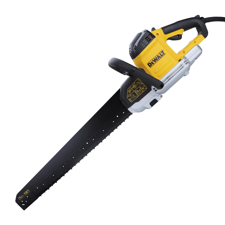 DeWalt Alligator Spezial-Säge (1700W für Hochlochziegel – Mit 430 mm Schnittlänge und Doppelsägeblat