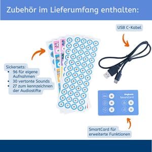 Anybook Pro M700 – Audiostift & Lesestift mit Aufnahme- & Wiedergabefunktion, flexibel für Sprach- &