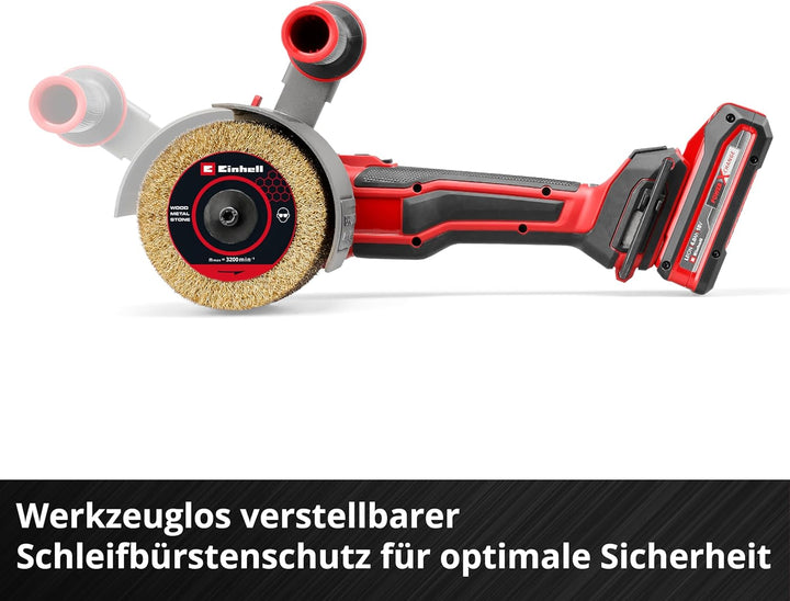 Einhell Professional Akku-Bürstenschleifer TP-BR 18/32 Li BL-Solo Power X-Change (18 V, Brushless, m