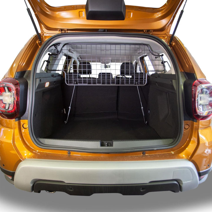 Travall Hundegitter für Dacia Duster (2018-2024) Fahrzeugspezifisches Hundegitter, Kofferraumschutz