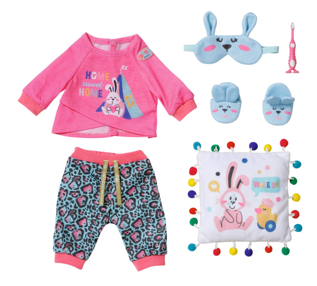 BABY born 832714 Bath Deluxe Gute Nacht Set 43 cm - Puppenzubehör und Accessoires bestehend aus Shir