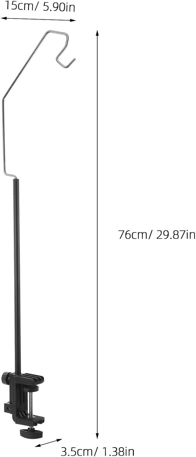 TOYANDONA Anti Tangle Eisenkabelhalter für Bügelbrett, Kohlenstoffstahl