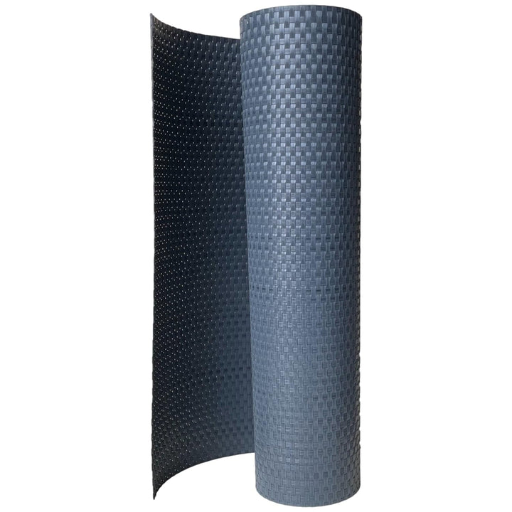 workingHOUSE Terrassen Balkonbespannung 60 cm Höhe - Sichtschutz aus Polyrattan, Sichtschutzstreifen