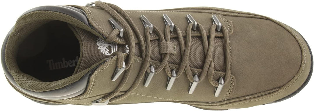 Timberland Euro Rock Mid Hiker Herren Boots Wanderschuhe TB 0A2H5A Braun 44.5 EU Olive Nubuck, 44.5