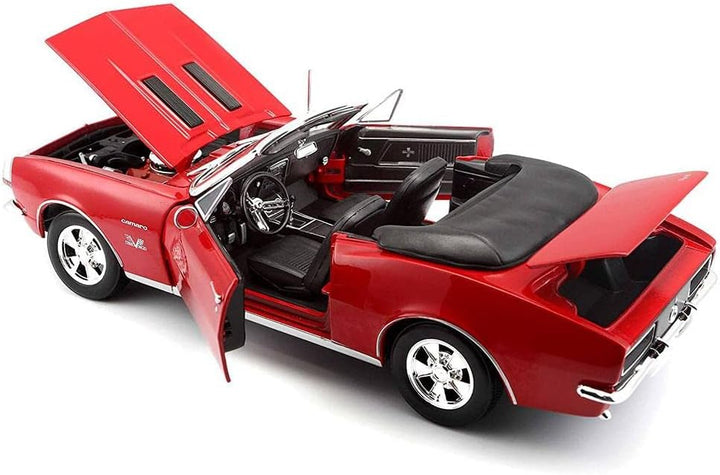 Maisto 1/18 Chevrolet Camaro SS 396 Convertible 1967 - Rot