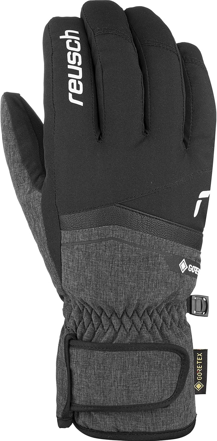 Reusch Herren Fergus Gore-tex Warmer, wasserdichter und atmungsaktiver Winterhandschuh 8 schwarz / g