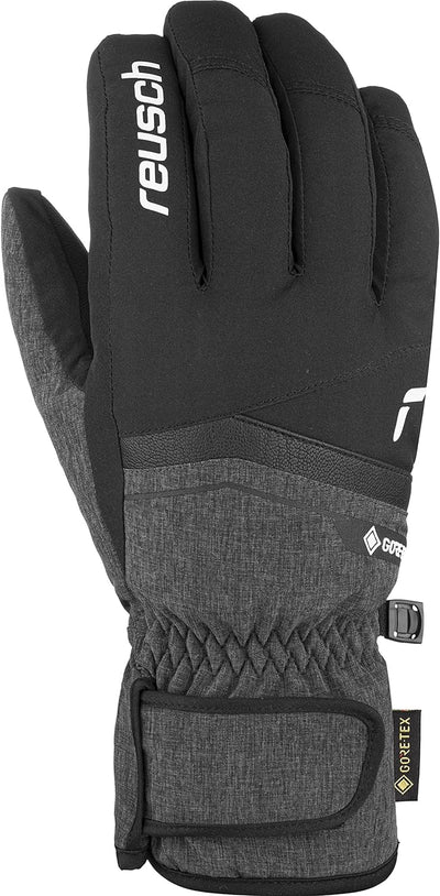 Reusch Herren Fergus Gore-tex Warmer, wasserdichter und atmungsaktiver Winterhandschuh 9.5 schwarz /